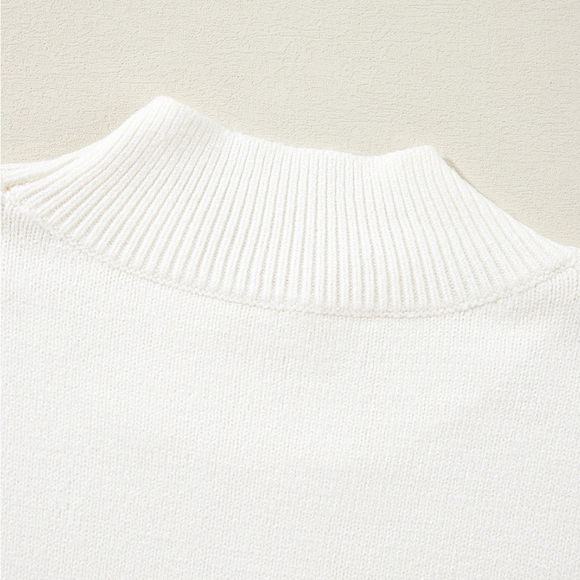 Christmas Tinsel Short Sleeve Sweater - Picture 4 of 4